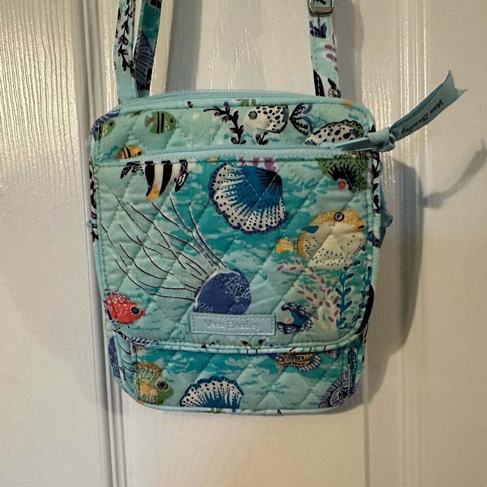 Vera Bradley Mini Hipster RFID Crossbody Bag ANTILLES TREASURE Never Used